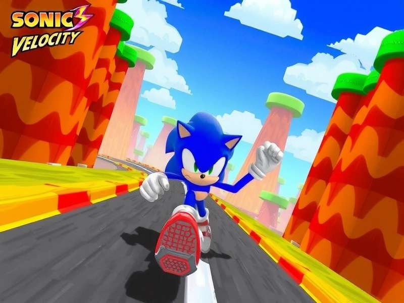 Sonic Flash Velocity Gameplay Screenshot